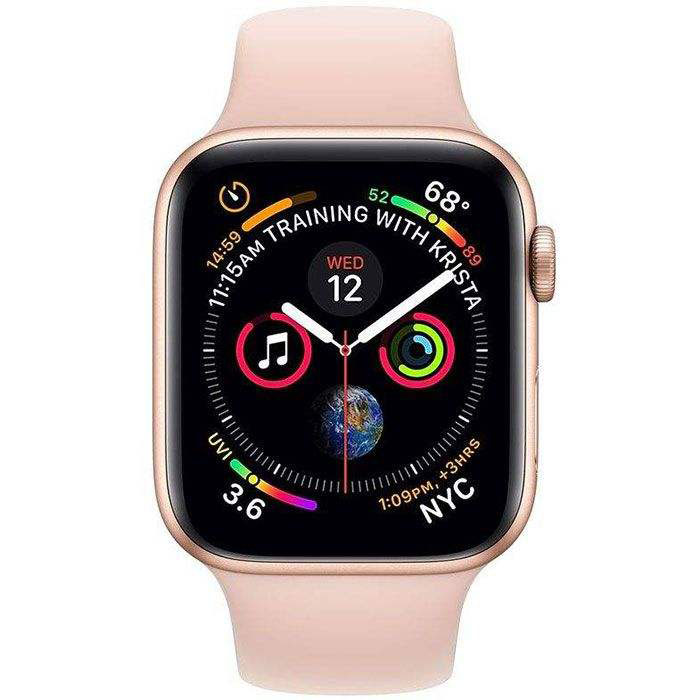 ساعت هوشمند اپل واچ سری ۵ مدل ۴۰mm Aluminum Case With Pink Sport Band